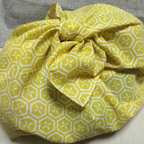 裁縫の練習に可愛い手ぬぐいで簡単なあずま袋を作ってみた【作り方】